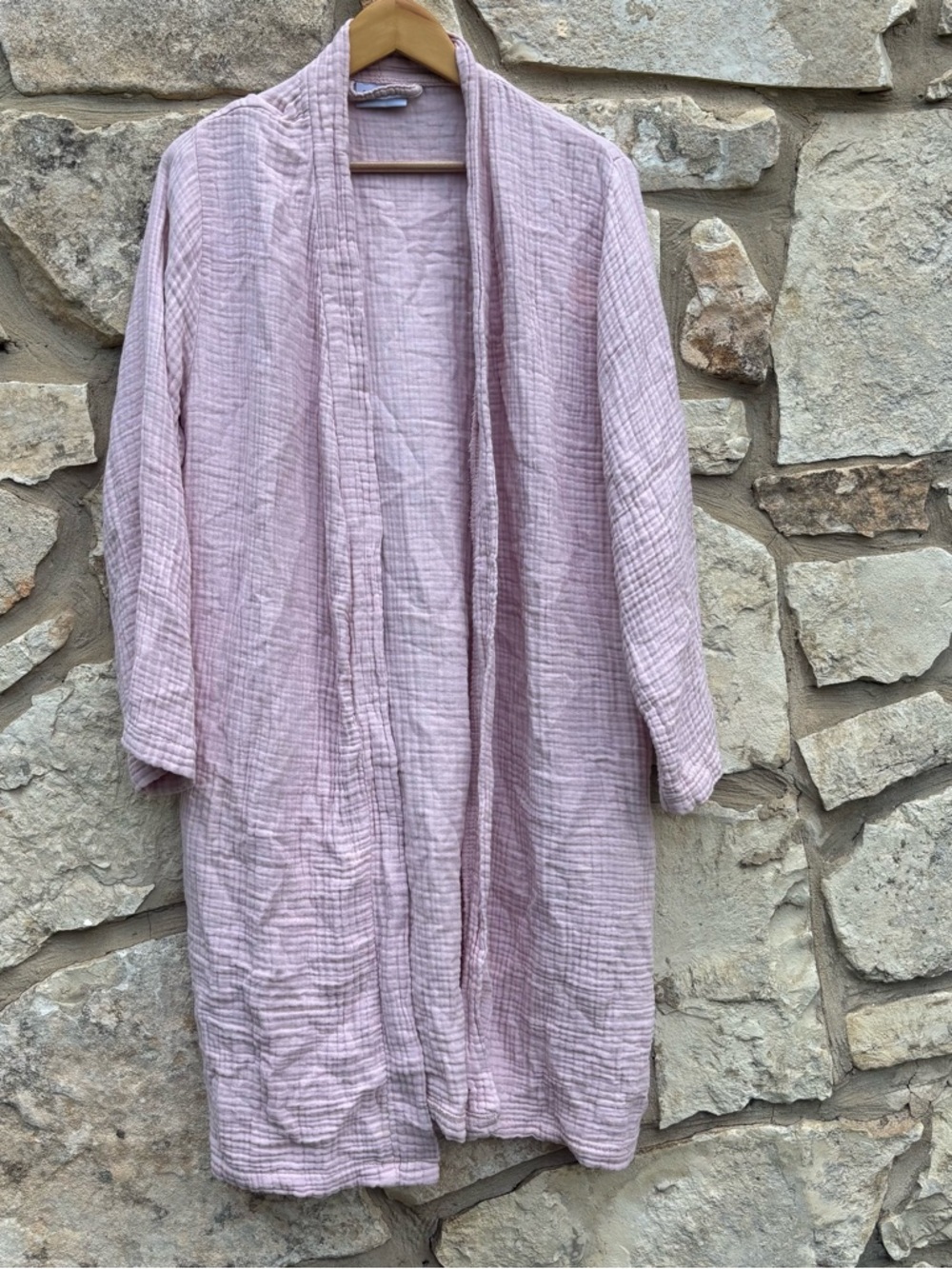 Parachute Cloud Cotton Robe pink size medium